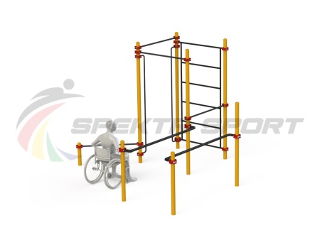 Купить Спортивный комплекс для инвалидов-колясочников WRK-D18_76mm в Яхроме 